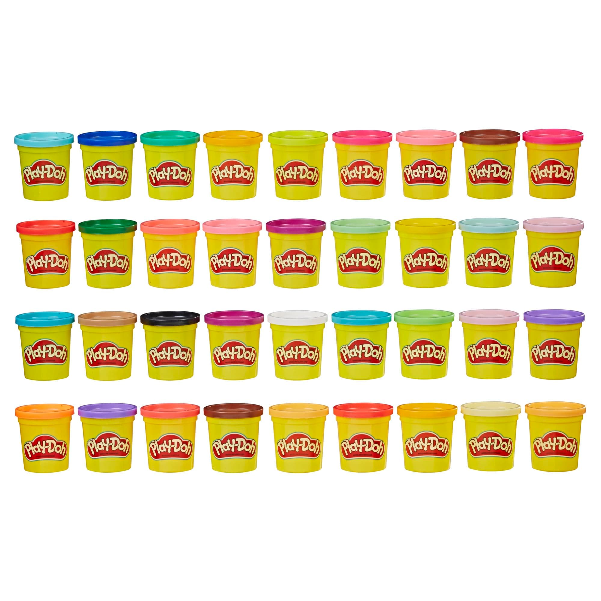 - Modeling Compound 36-Pack Case of Colors, Non-Toxic, 3 Oz Cans of Assort. Colors, Back to School Classroom Supplies, Preschool Toys, Ages 2+ (Amazon Exclusive)