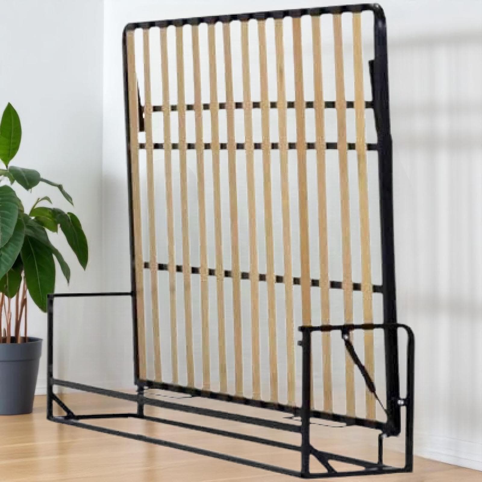 Murphy Bed - Classic Horizontal Wall Bed - Fold Up - Space Saving Folding Bed Frame - Pull Down (180 cm x 200 cm)