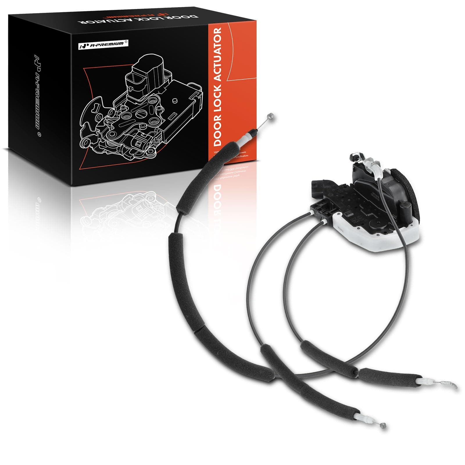 A-Premium Front Right Passenger Side Door Lock Actuator Compatible with Nissan Armada 2017-2020 & INFINITI QX56 2011-2013, QX80 2014-2019