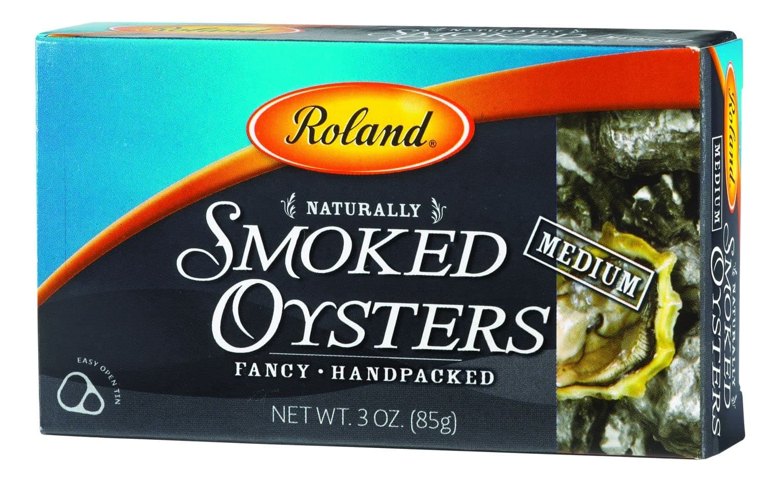 Premium Naturally Smoked Medium Oysters in Oil, Wild Caught, Specialty Imported Food, 3 Ounce, Pack of 1