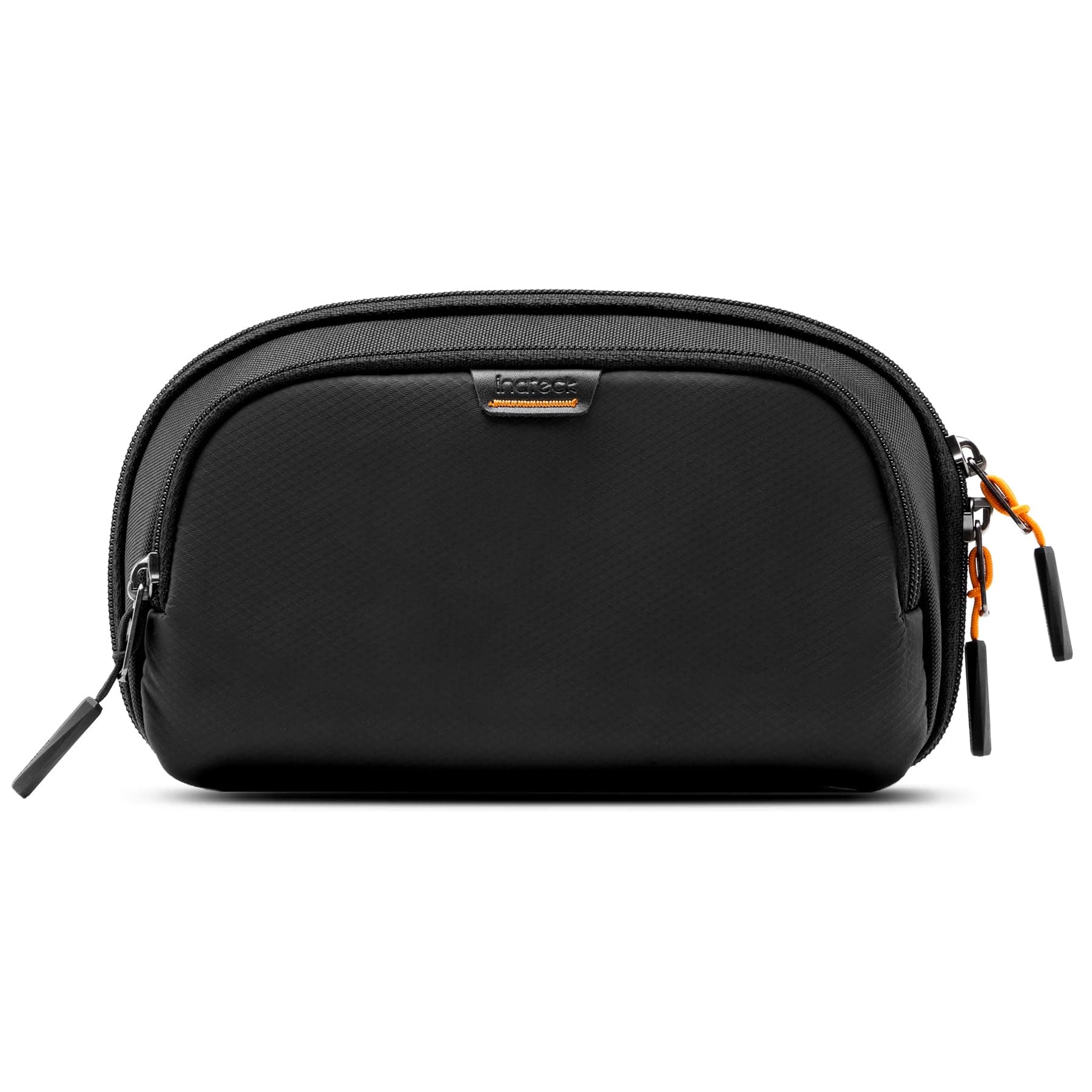Inateck Electronics Organizer, Water-Resistant Travel Cable Organizer, Portable Tech Pouch, Electronics Accessories Carrying Case, Storage Bag for Cable, Cord, Charger, Phone, Earphone, Black