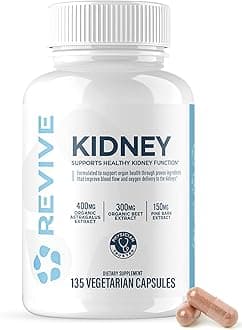 MD Kidney Support Supplement for Men & Women – Kidney Cleanse & Detox Capsules for Overall Health & Function – Vegan-Friendly, Gluten-Free & Soy-Free (135 Vegetarian Capsules, 45 Servings)