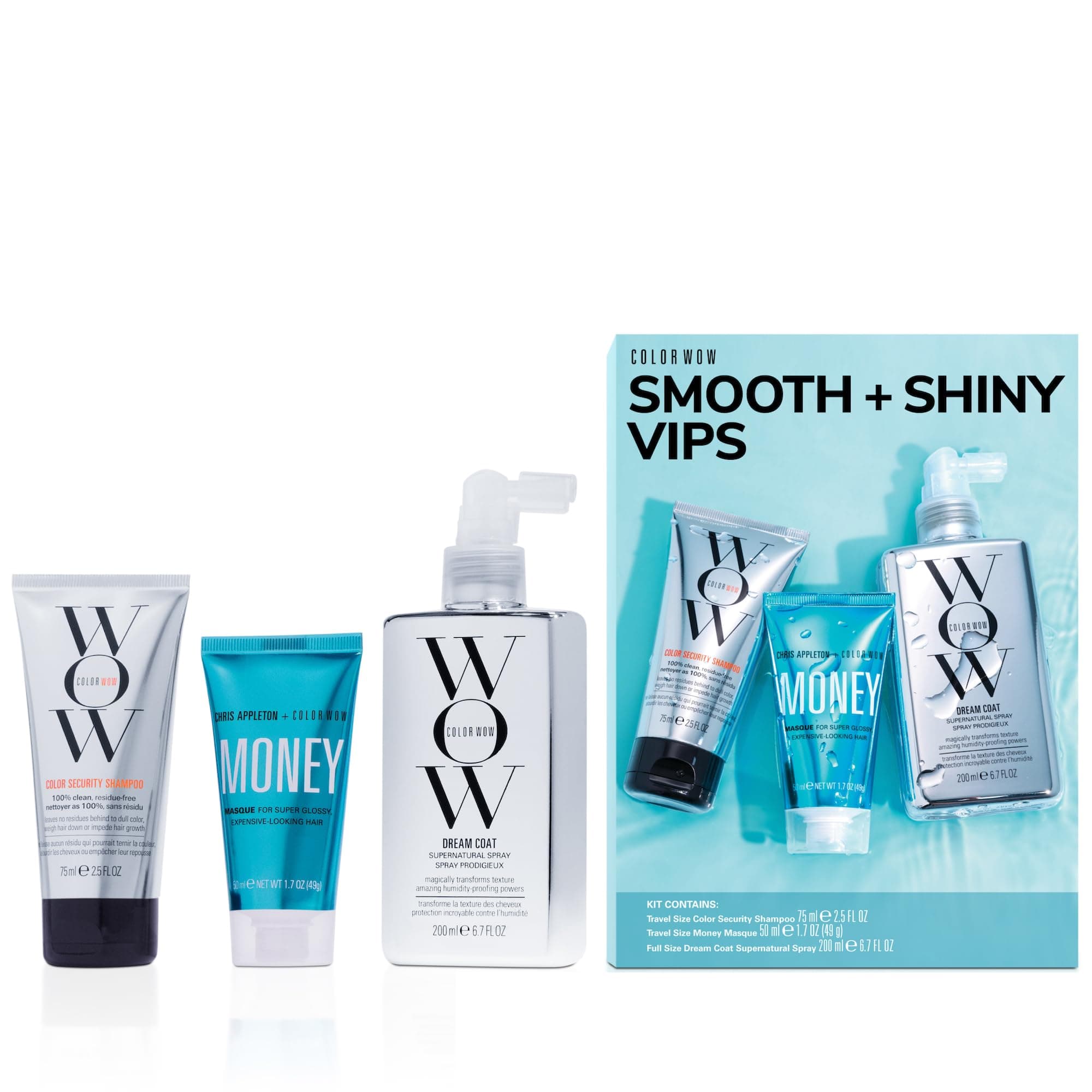 COLOR WOW Smooth + Shiny VIPs Kit