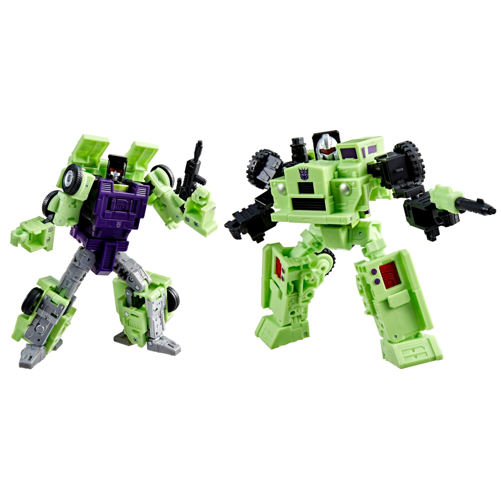 Studio Series The The Movie Constructicon Long Haul & Constructicon Hook, 6.5-inch Action Figures, Robot Toys for Ages 8+