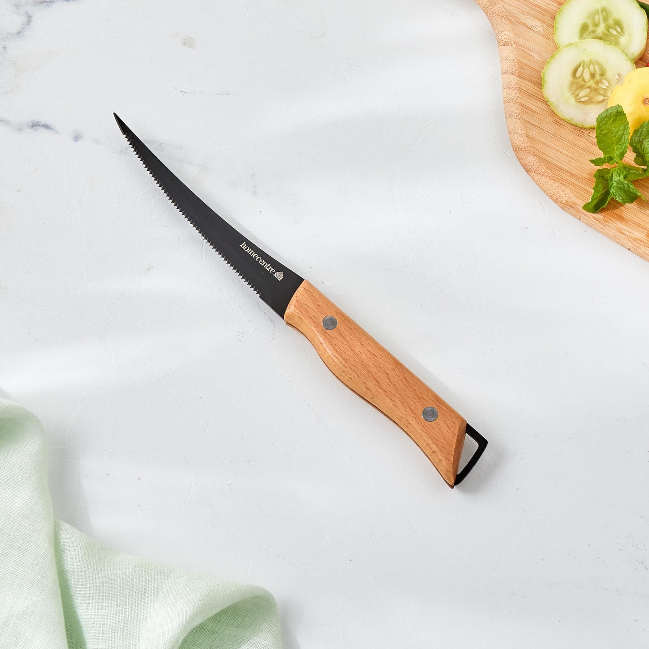 Home Centre Chef Special Bamboo Tomato Knife