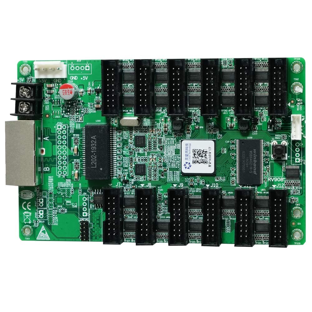 RV908V32 Receiving Card Led Display Control Card with Software Configuration Instruction