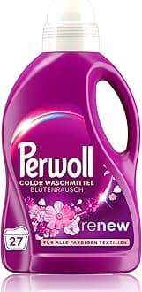 PerwollBlütenrausch Detergent (27 Washes), Mild Detergent Gently Cleans and Renews Colours and Fibres, for All Coloured Textiles, Colour Detergent with Triple Renew Technology