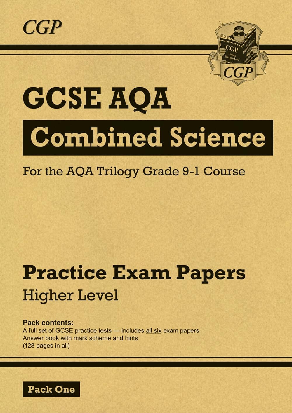 Grade 9-1 GCSE Combined Science AQA Practice Papers: Higher Pack 1 (CGP GCSE Combined Science 9-1 Revision)