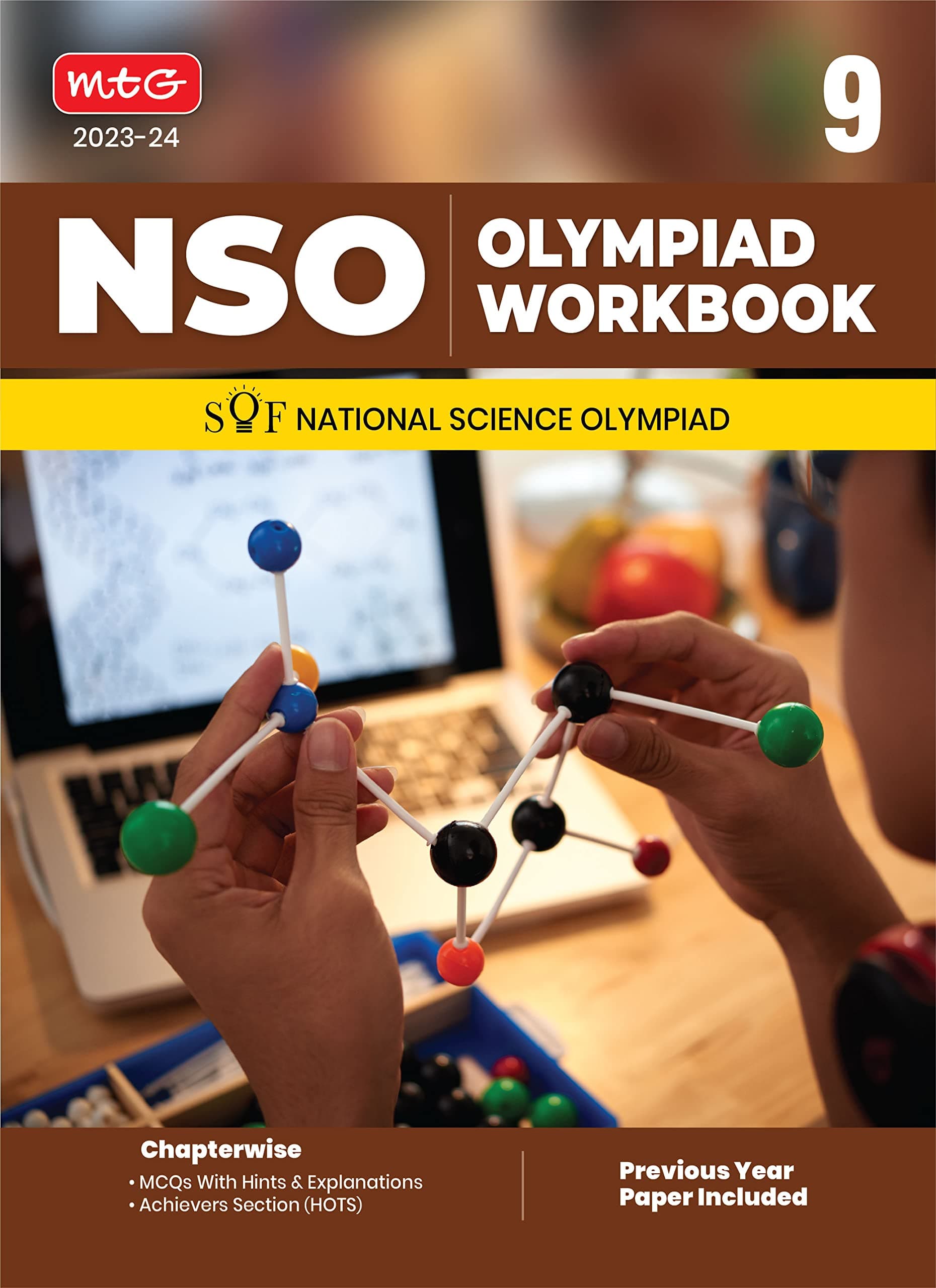 MTG National Science Olympiad (NSO) Workbook for Class 9 - Quick Recap, MCQs, Previous Years Solved Paper and Achievers Section - SOF Olympiad Preparation Books For 2023-2024 Exam