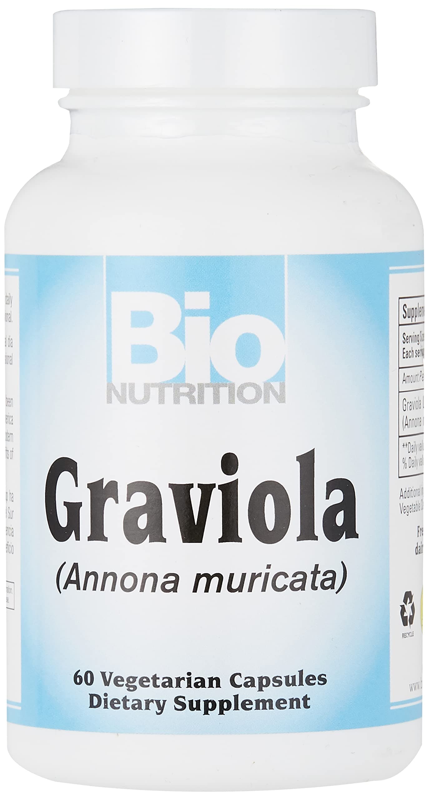 Graviola Capsules, 60 Count