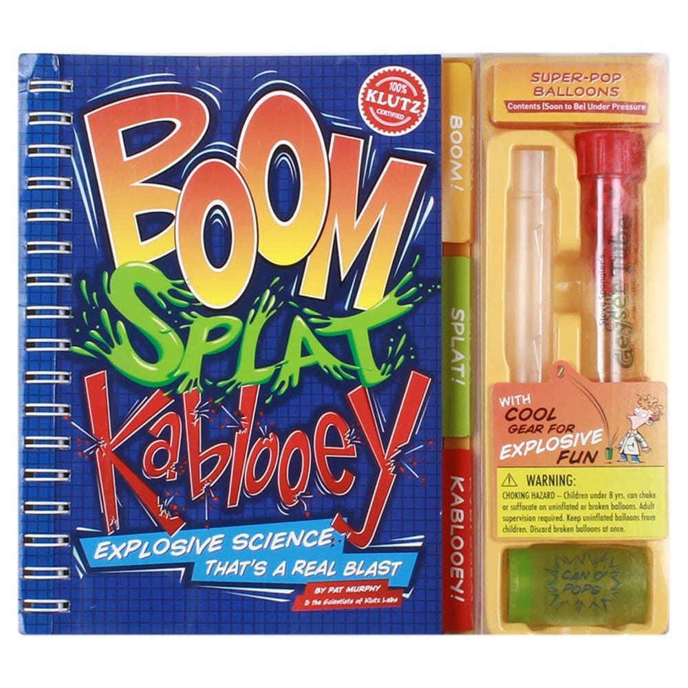 KLUTZ: BOOM SPLAT KABLOOEY EXPLOSIVE SCIENCE Spiral-bound – 1 October 2009