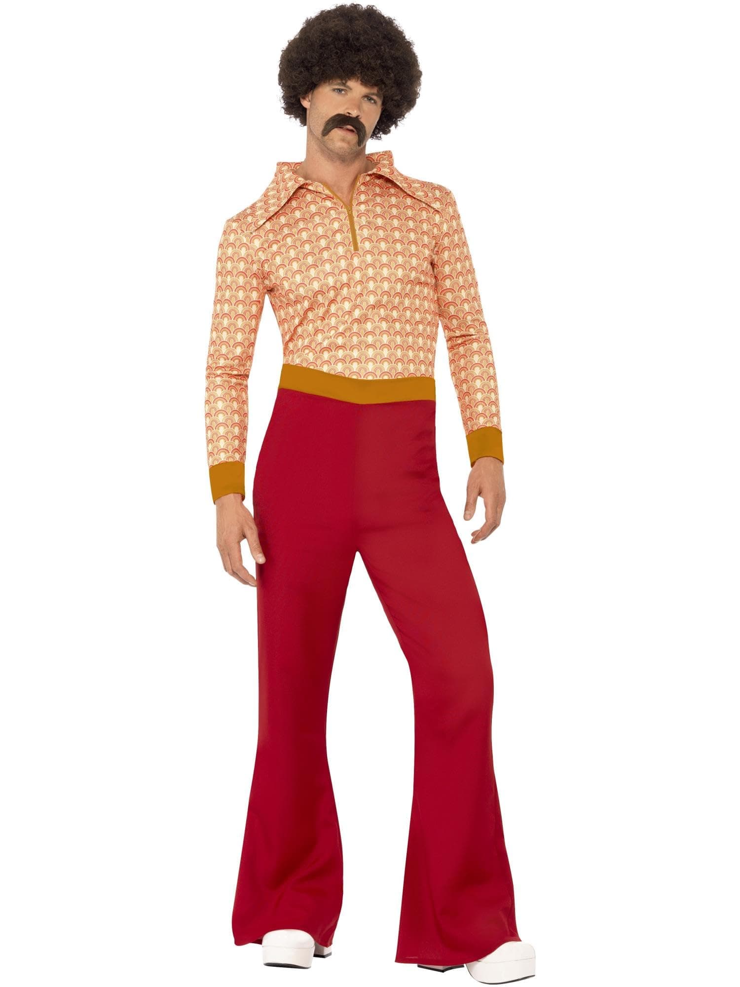Smiffy's Men's Authentic 70's Guy Costume