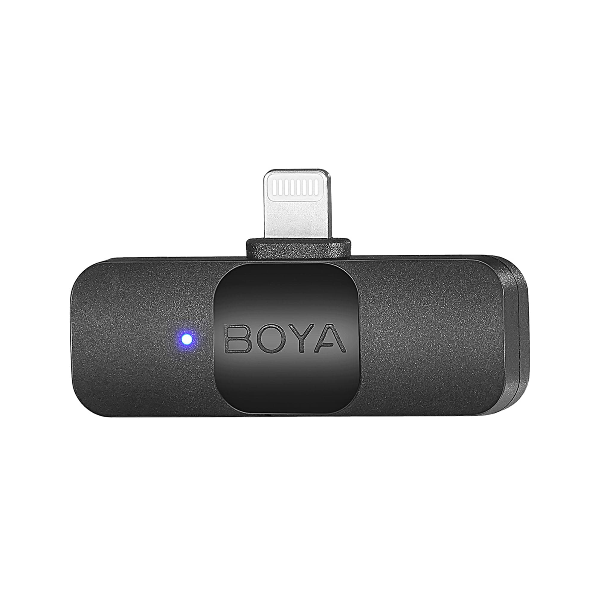 BoyaBY-V Wireless Lavalier Microphone RXD,Lightning Receiver for iPhone iPad iOS,Compatible with BY-V Transmitter TX for Vlog Live Stream Podcast Interview Video Recording