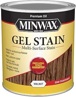 66060000 Gel Stain, quart, Walnut