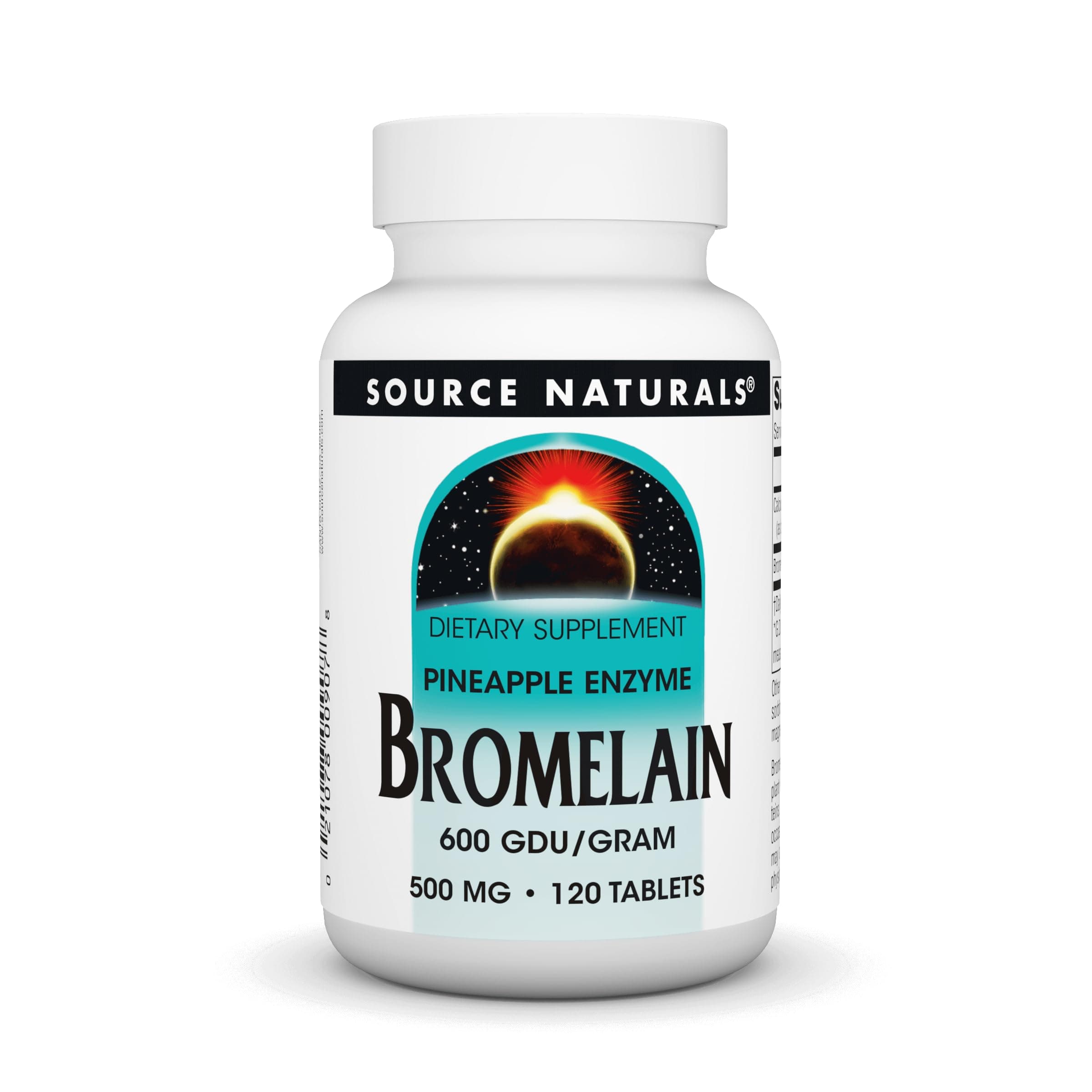 Source Naturals Bromelain, Proteolytic Enzyme Supplement, 500mg - 120 Tablets