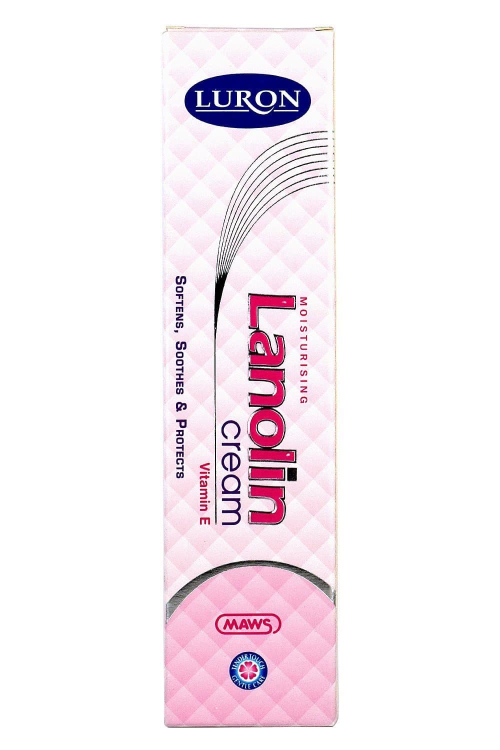 Lanolin Cream With Vitamin E - Excellent As Foundation, Night Cream And Cuticle Nail Cream - Also Prevents Nappy Rash In Babies - Softens, Soothes And Protects - PARABEN FREE - 50g