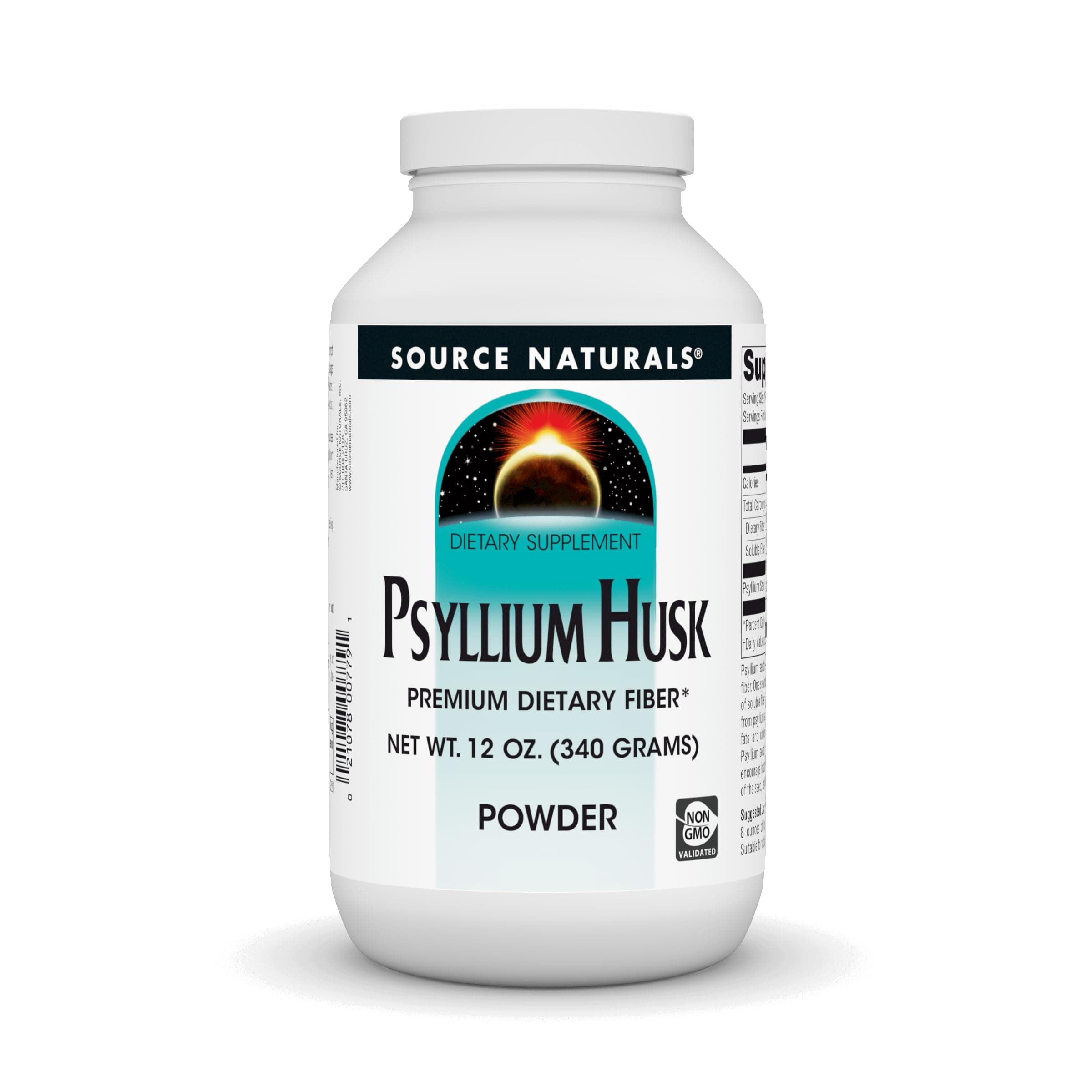 Source Naturals Psyllium Husk Powder, 340gm