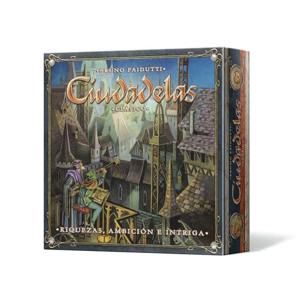 Asmodee Classic Ciudadelas Board Game (Spanish Version) (Edge Entertainment EDGCTD01), Assorted Colour/Model