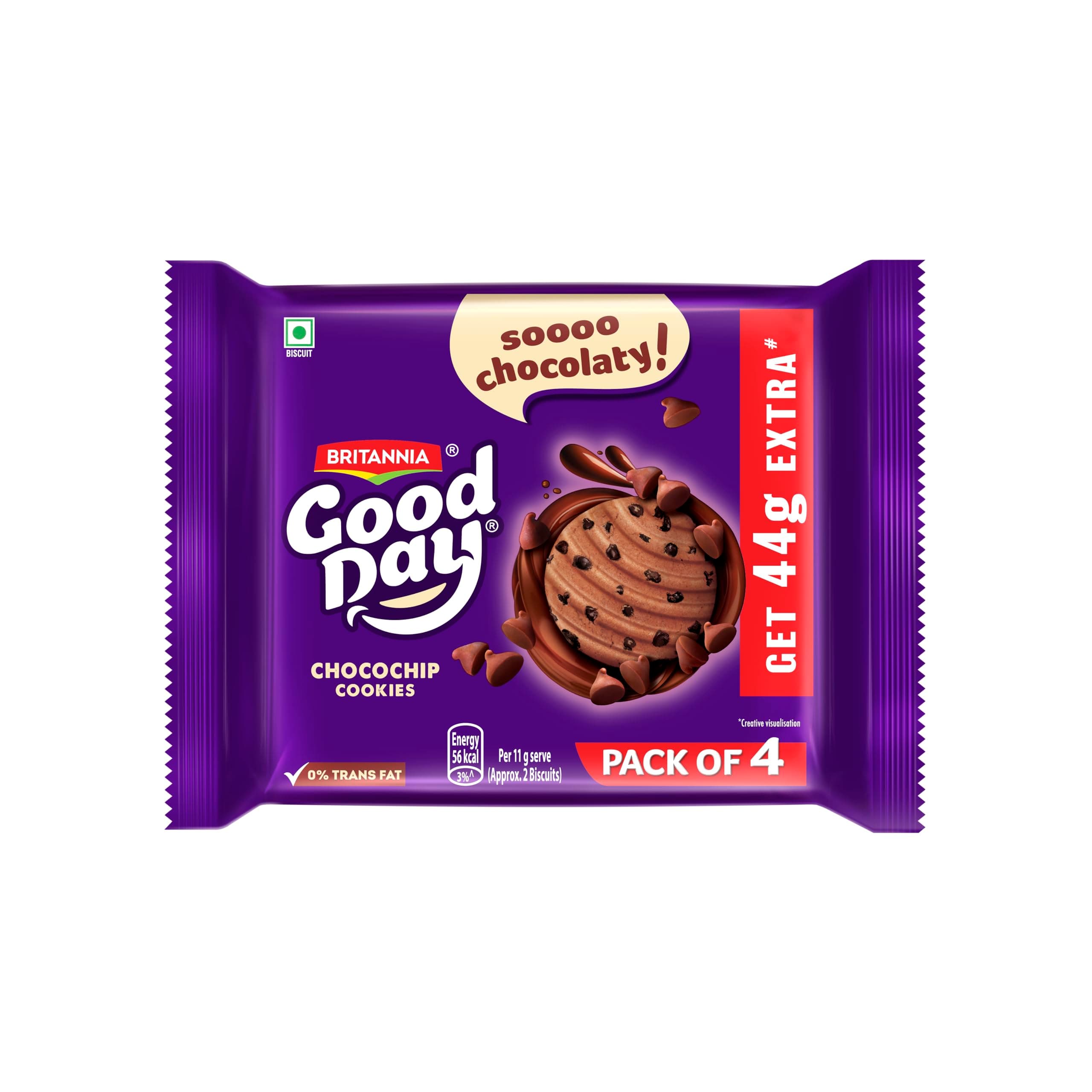 Good Day Choco Chip Cookies, 400 g