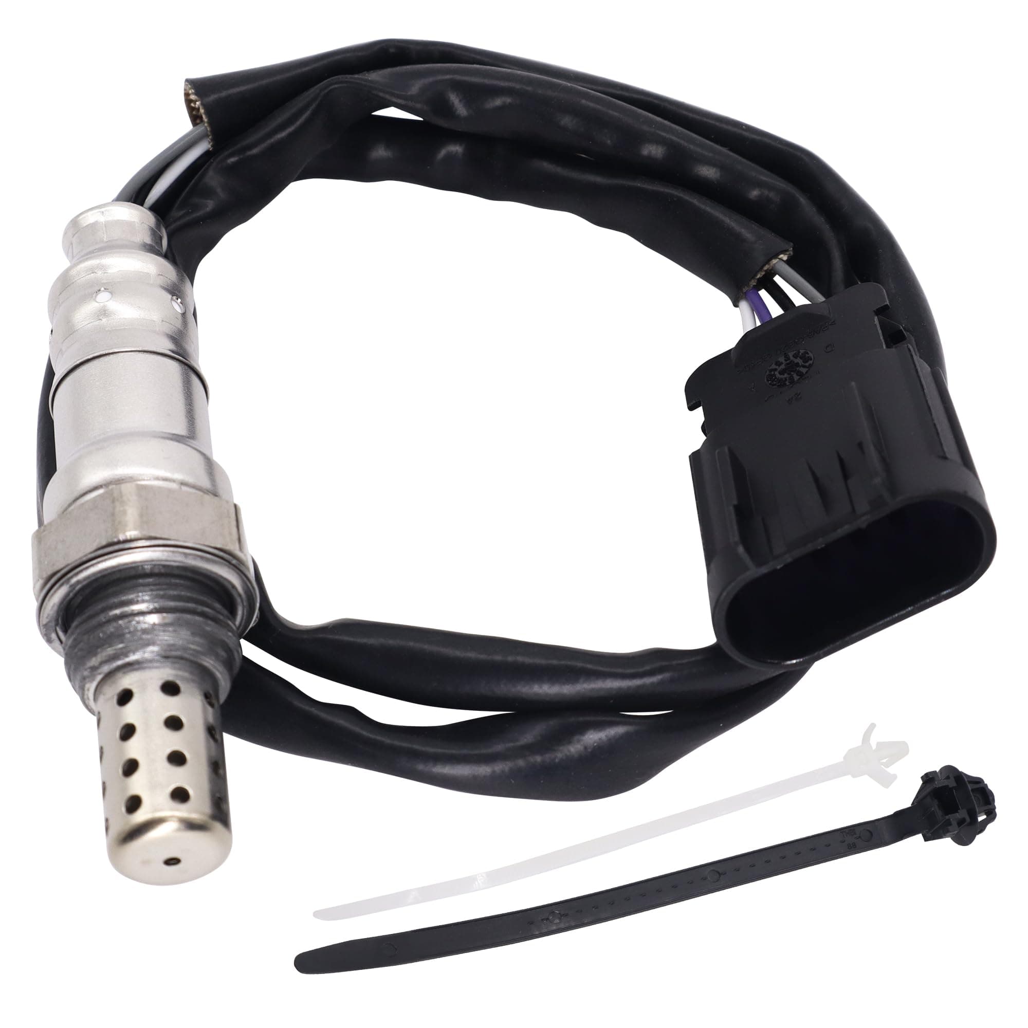 HiSport Upstream/Downstream Oxygen Sensor - 4-Wire Heated O2 Sensor 750mm Length Compatible with Hyundai Azera Entourage Genesis Santa Fe Sonata Veracruz/Kia Amanti Sedona Sorento