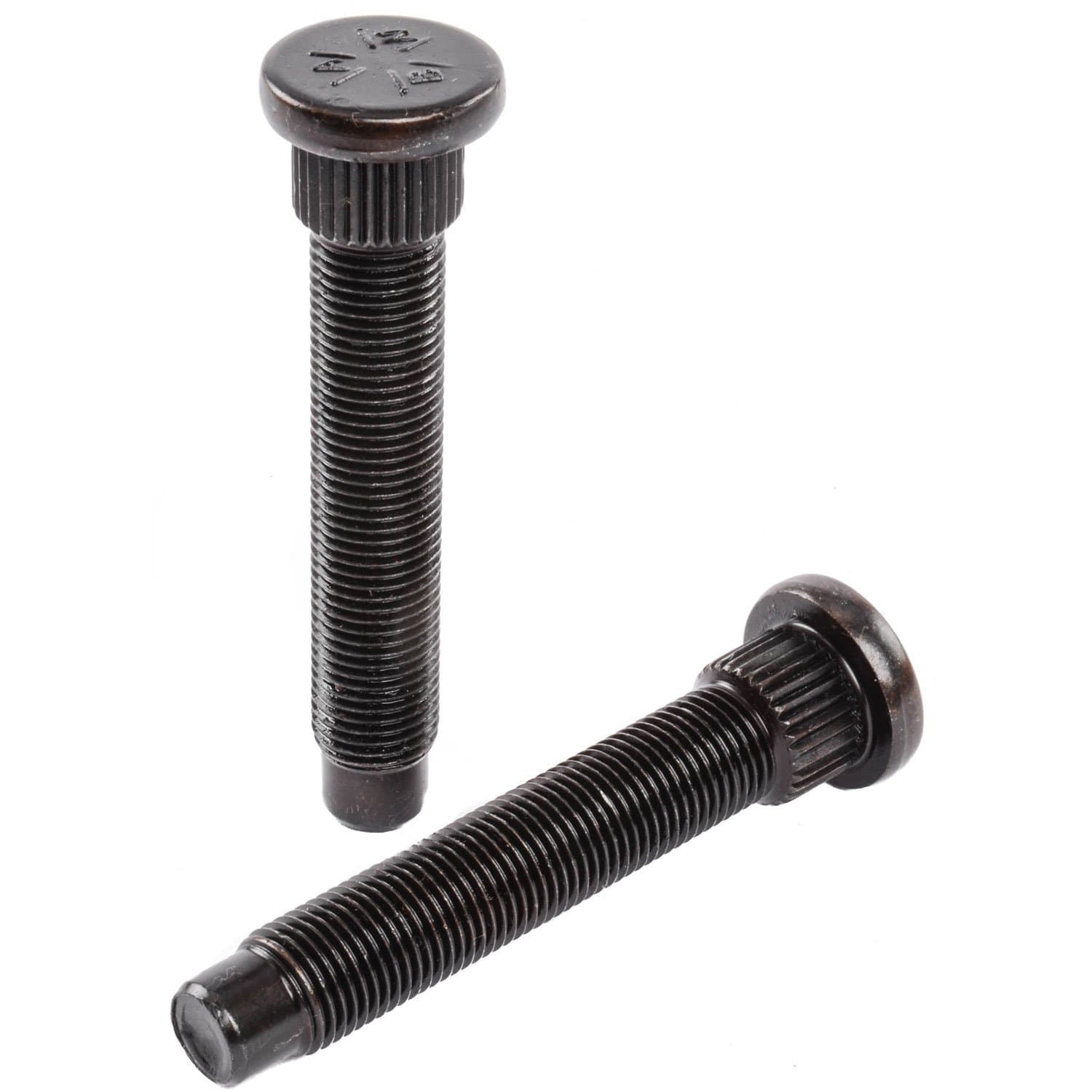 JEGS Press-In Wheel Studs | 1/2 “ -20 x 3“ Long x .615” Knurl | Made In USA | Fits .606"-.613" Hole Size | 5 Studs Per Package
