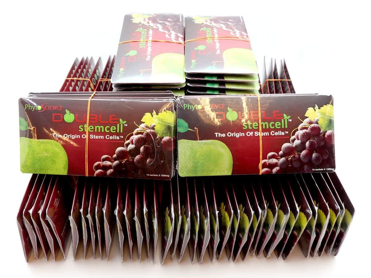 PhytoScience PhytoCellTec Apple Grape Double StemCell stem Cell - Cellular Rejuvenation Secret - 51 Pack (714 Sachets) Swiss Quality Formula