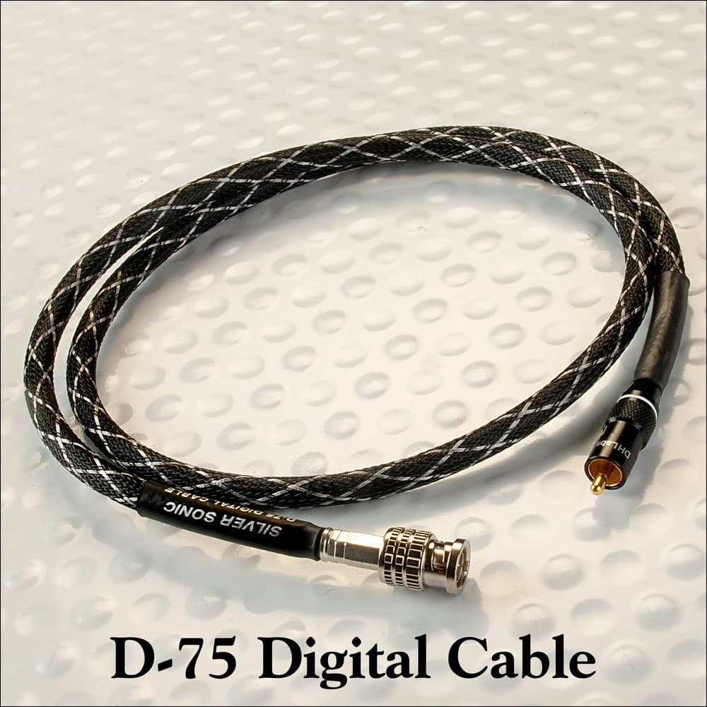 DH Labs D-75 Digital Audio Cable RCA-BNC 3.0 meter by Silver Sonic