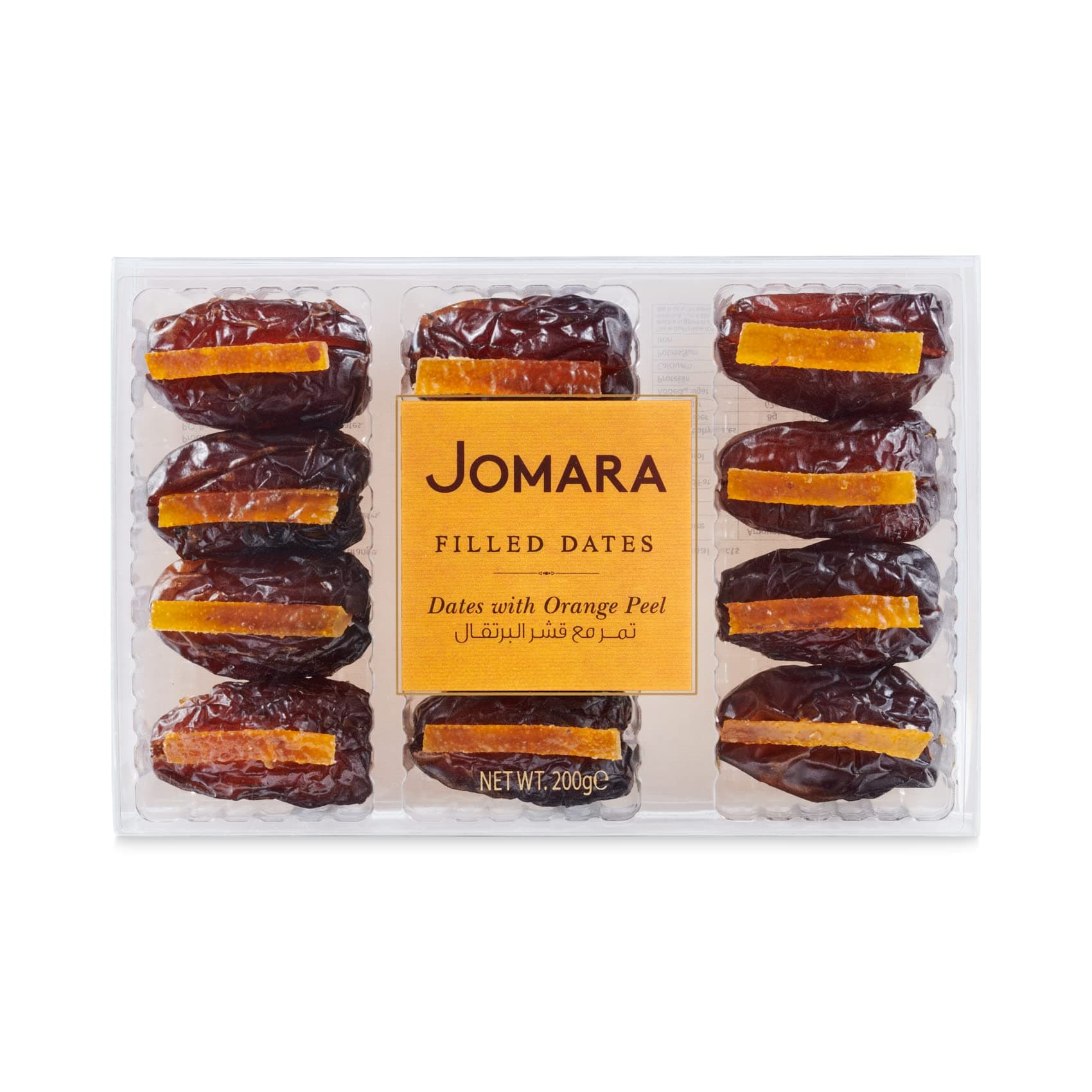 Jomara Dates With Orange Peel 200g