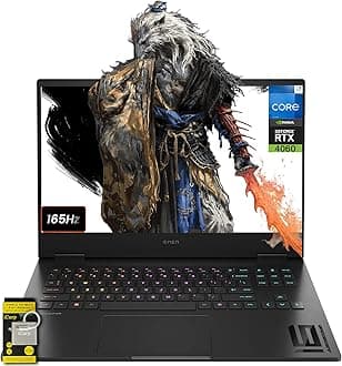 HP Omen 16 Gaming Laptop 16.1" FHD IPS 165Hz (100% sRGB) Intel 10-core i7-13620H 32GB RAM 4TB SSD GeForce RTX 4060 RGB Backlit FHD Privacy Camera Fast Charging B&O Win11 w/ICP Accessory