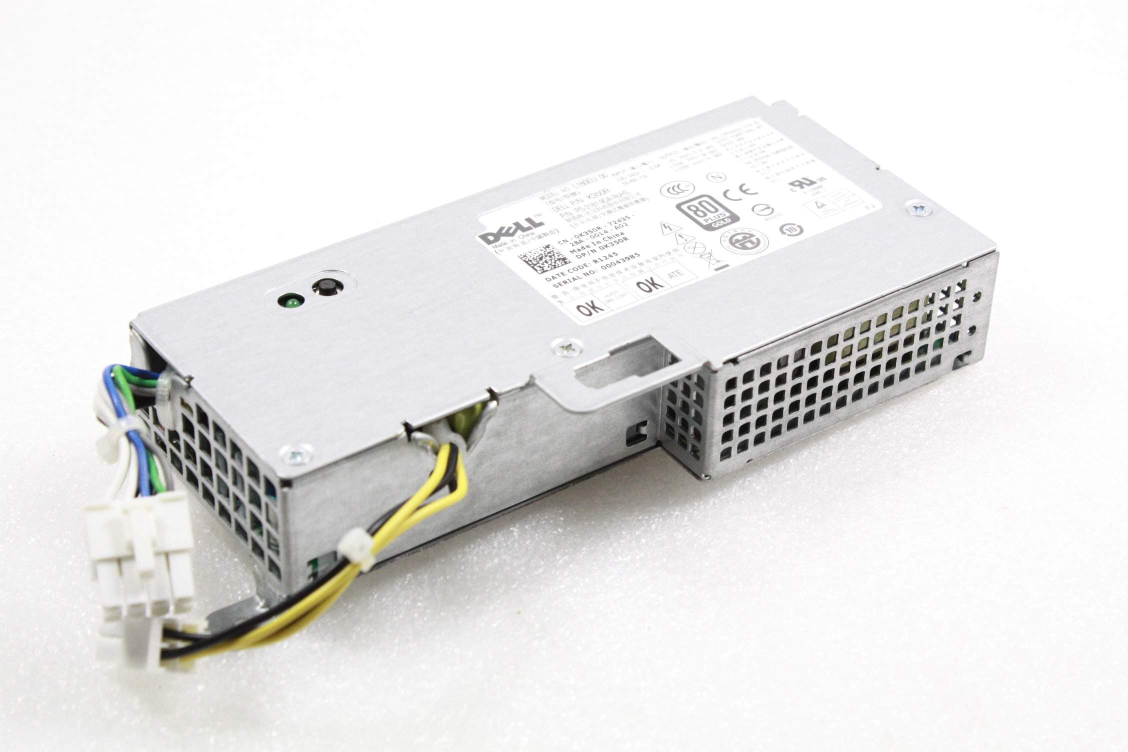 Dell180W Power Supply, Gold, Flextronics, USFF, K350R (Flextronics, USFF)