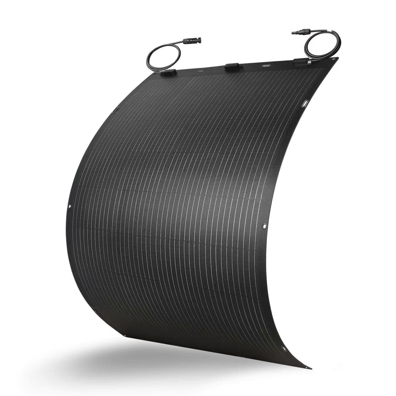 Greenmagic 200 Watt Flexible Solar Panel Charger Flex Up to 260°, 200W Ultra Thin Lightweight Solar Panel 23% High Efficiency IP67 Waterproof for Marine RV Cabin Van Car Uneven Surfaces