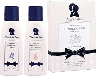 Noodle & Boo Bundle Of Joy Set: Newborn 2-in-1 Hair & Body Wash 59ml + Super Soft Lotion 59ml 2pcs