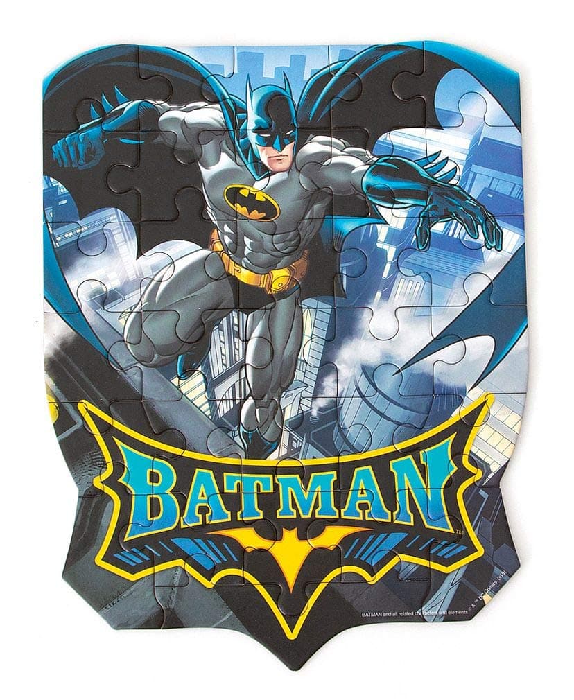PlayhouseDC Comics Batman 31-Piece Die-Cut Shaped Mini Puzzle for Kids