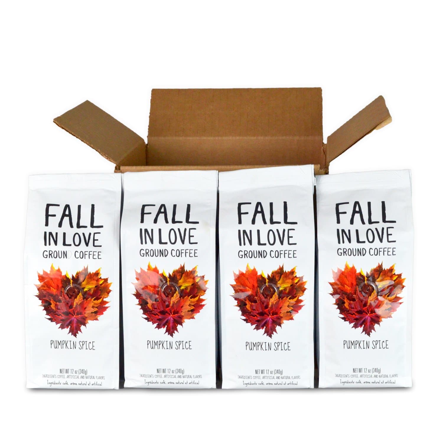 Fall In Love Pumpkin Spice Flavored, Ground Coffee
