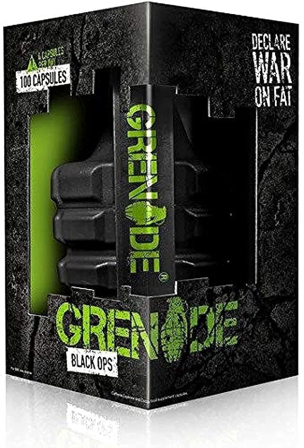 Fat Burner GRENADE Black Ops -100 caps-GFB03