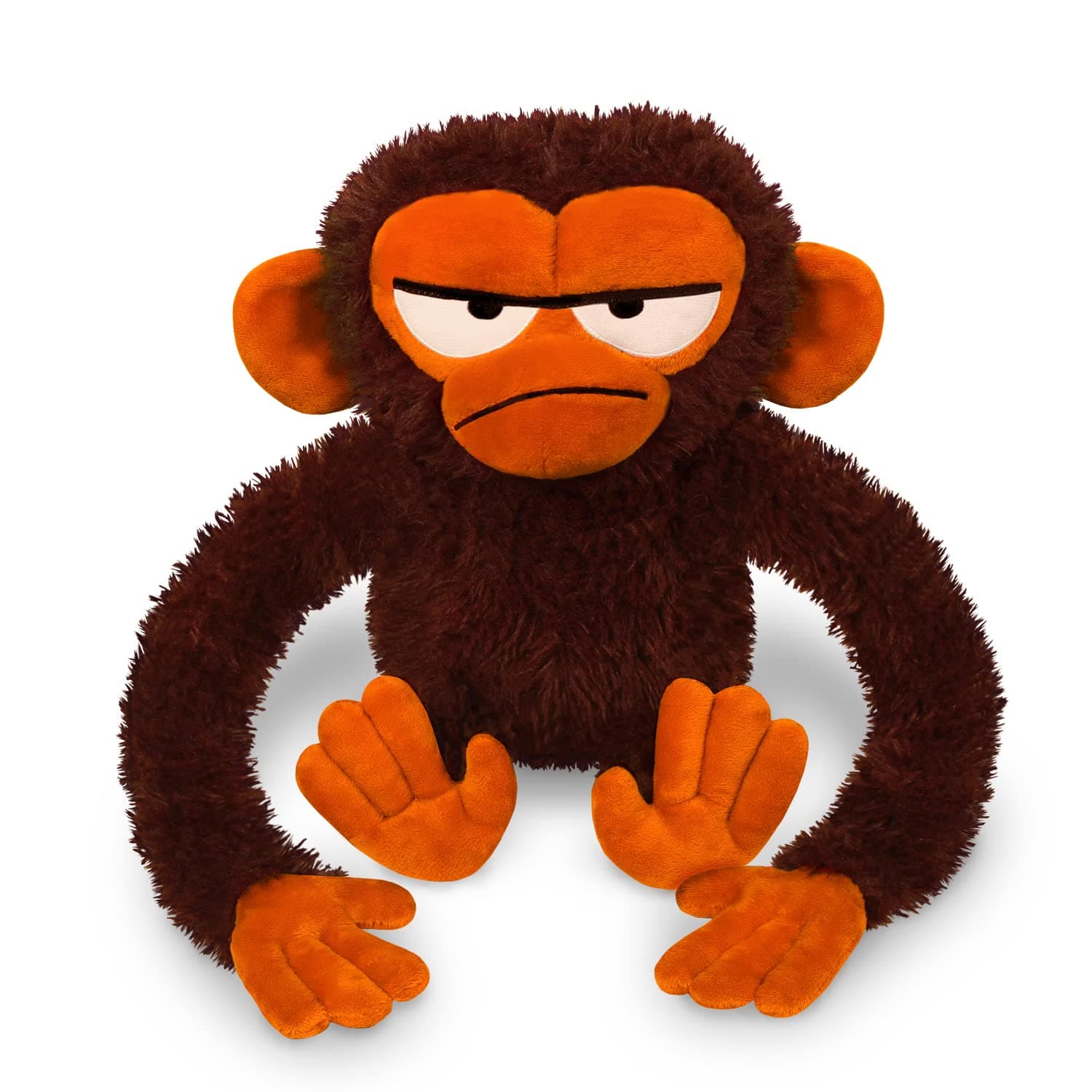 YOTTOY Contemporary Collection | Grumpy Monkey Soft Stuffed Plush Toy – 12”