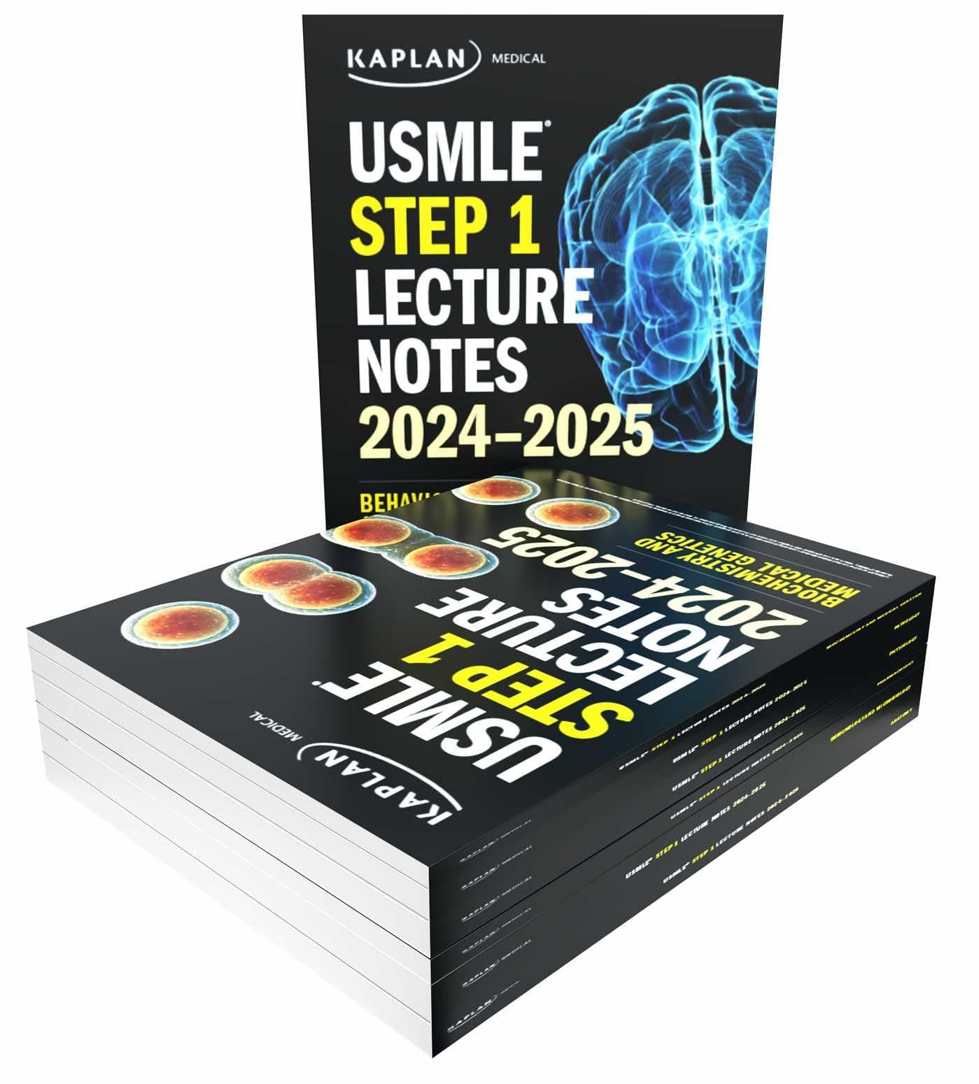 USMLE Step 1 Lecture Notes 2024-2025: 7-Book Preclinical Review: For USMLE Step 1 and COMLEX-USA Level 1 (USMLE Prep) Paperback – 11 April 2024
