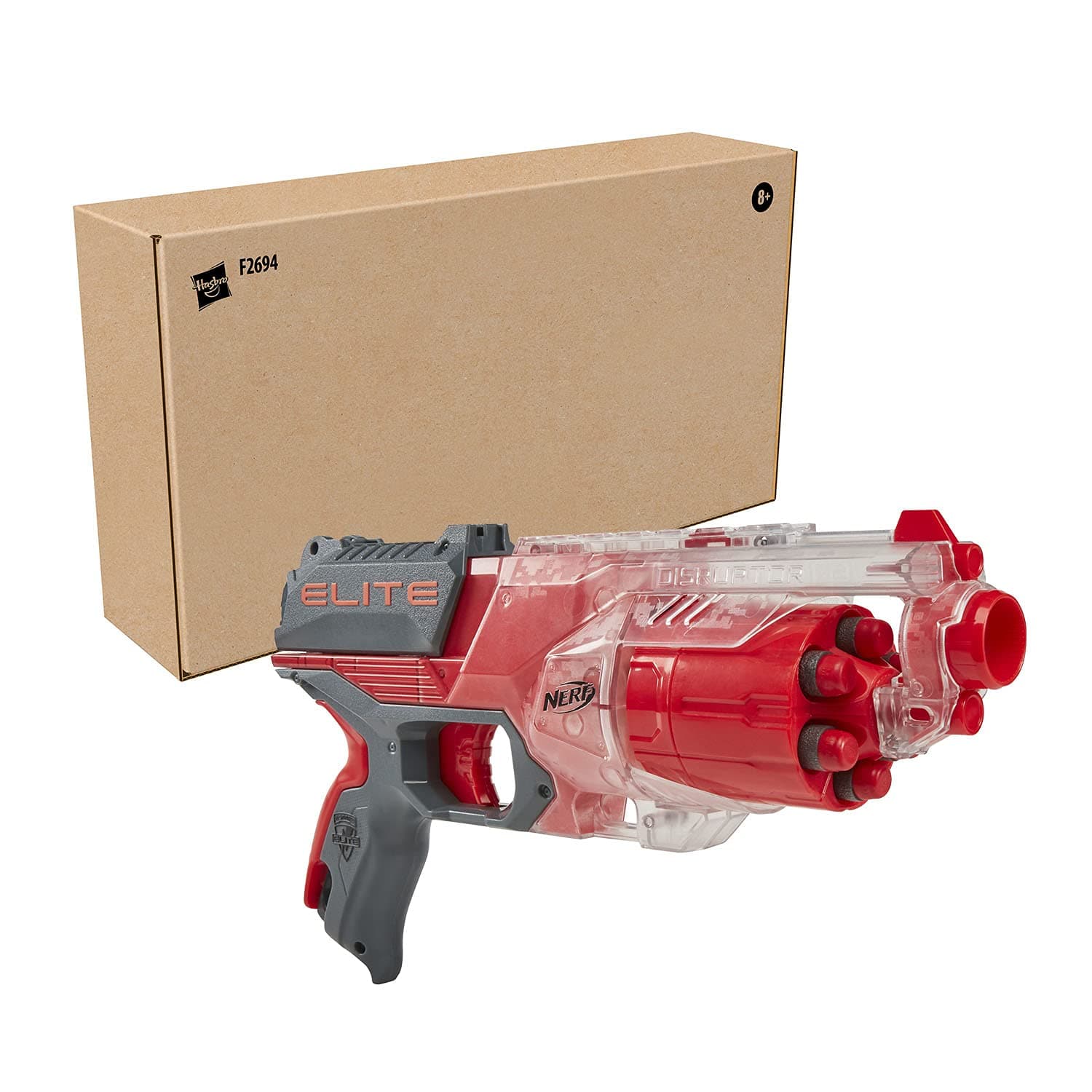 Nerf Elite Disruptor Translucent Red