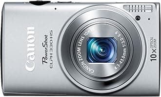Canon PowerShot ELPH 330 HS 12.1 MP Wi-Fi Enabled CMOS Digital Camera with 10x Optical Zoom 24mm Wide-Angle Lens and 1080p Full HD Video (Silver)