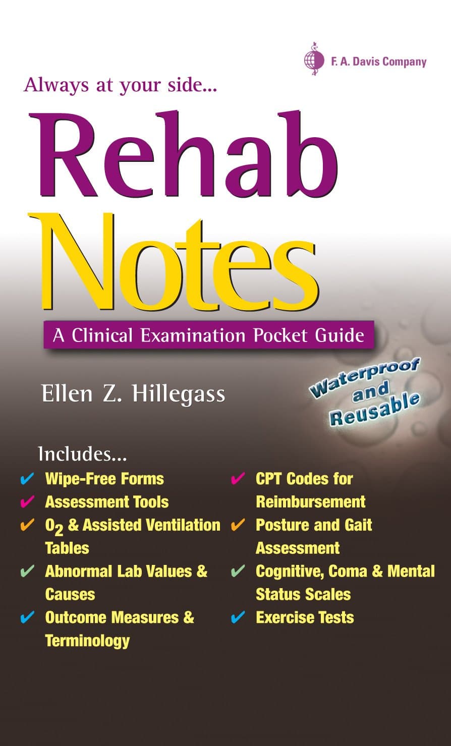 Rehab Notes A Clinical Examination Pocket Guide: Evaluation and Intervention Pocket Guide (Davis Notes)