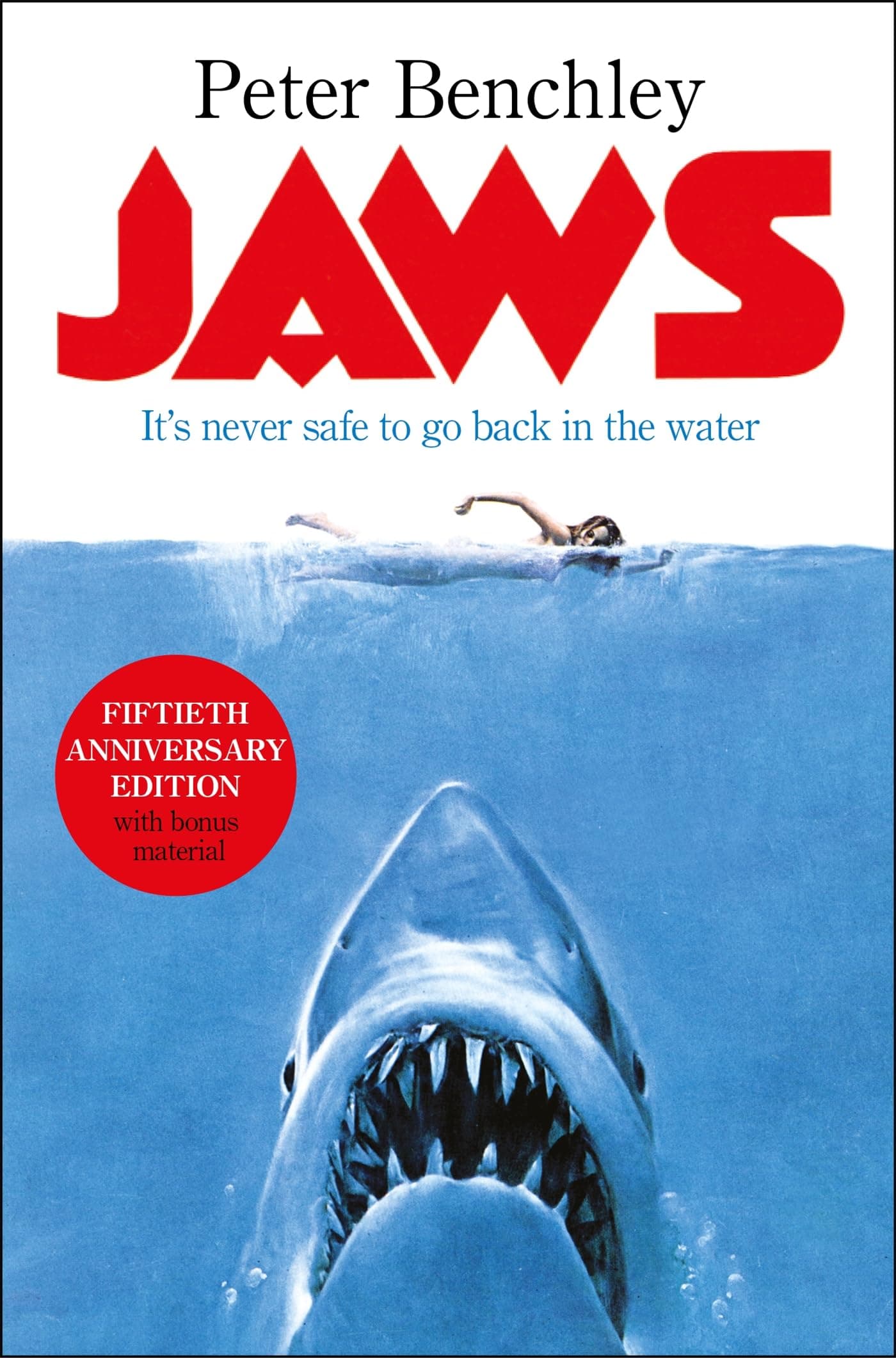 Peter BenchleyJaws: 50th Anniversary Edition with Bonus Material