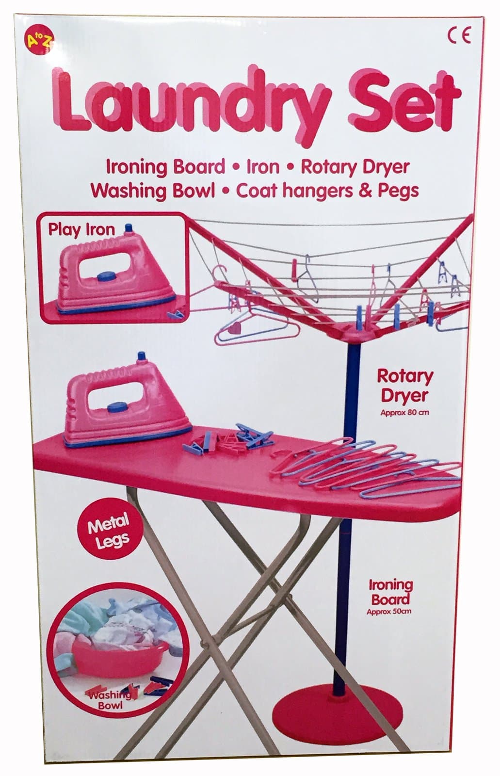 Padgett Bros Pink Laundry Role Play Set