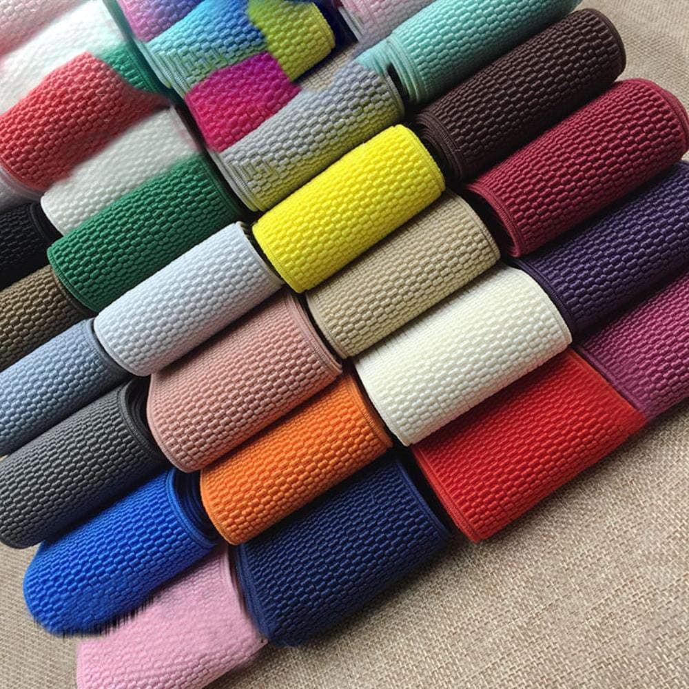 Width 6cm Elastic Webbing Band Binding Tapes Waist Elastic Band for DIY Bags Belt Garment Clothing Tent Decor Accessories,11 lt Beige,60mm