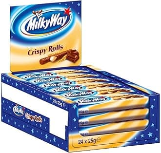 Milky Way Crispy Rolls 25 g (Pack of 24)