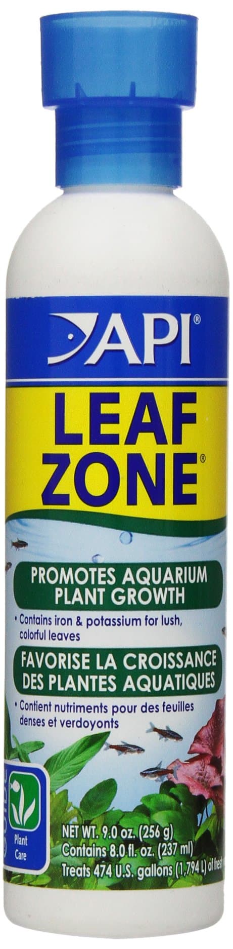 API LEAF ZONE Freshwater Aquarium Plant Fertilizer 237 ml Bottle