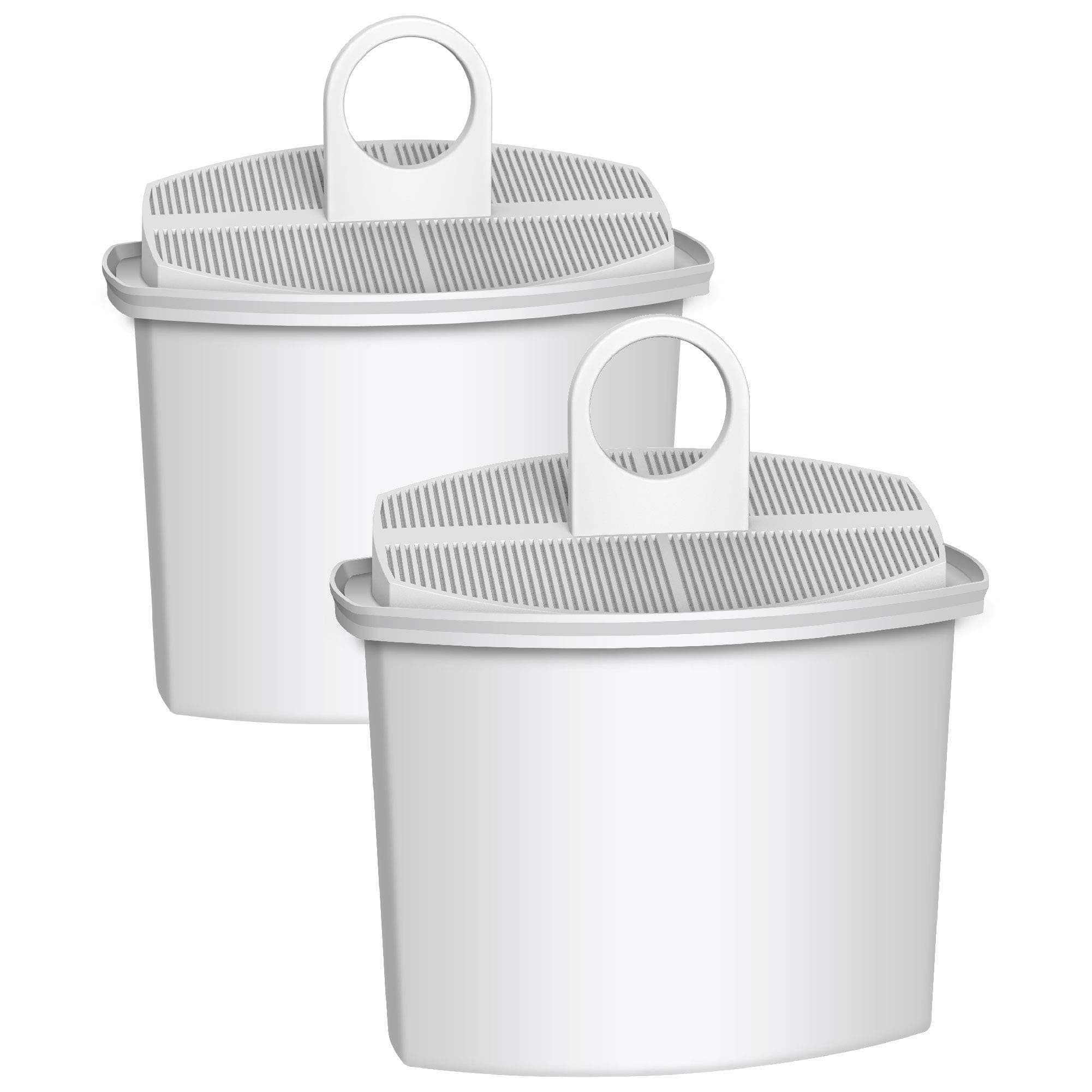 AQUA CREST Coffee Water Filter, Replacement for Braun® KWF2, 3105, 3107, 3112, 3116, KF600/580/510, KF190/180, KF157/150/145, KFT16, Braun® Coffee Maker Filter Replacement, TÜV SÜD Certified (2 Pack)
