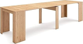 Extendable Console Table | Folding Dining Table | 300 | For 14 diners | Folding table | Modern Style | Oak
