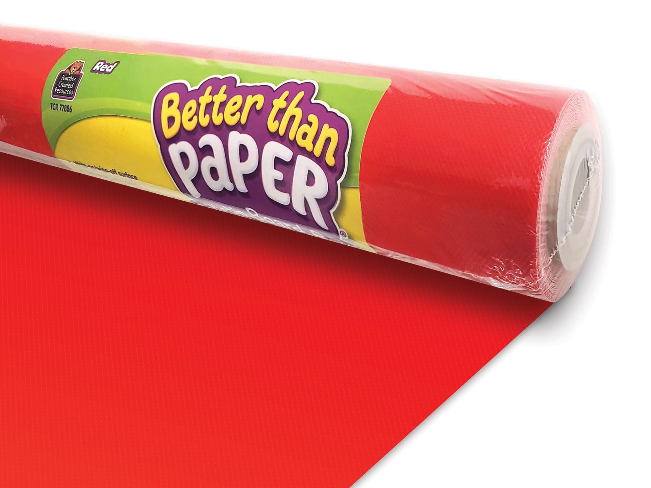 Teacher Created Resources Red Better Than Paper Bulletin Board Roll (TCR77886)