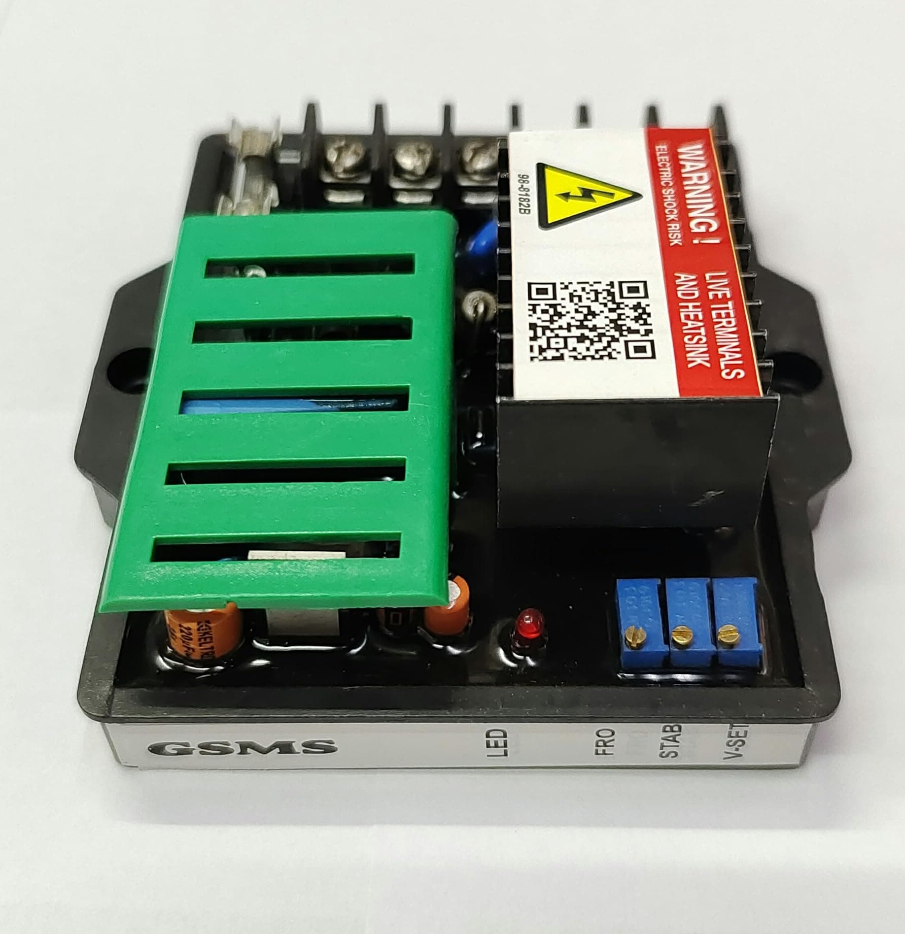 GSMS AVR Automatic Voltage Regulator Single Phase & Three Phase 100vDC, 6A works upto 10 KVA to 125 KVA