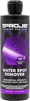 PROJE' Water Spot Remover - Neutralizes & Breaks Down Hard Water Spots - For Glass, Paint, Metal, Shower Doors, Car Detailing, & More - Can Be Used on Ceramic Coated Vehicles - 16 Fl Oz